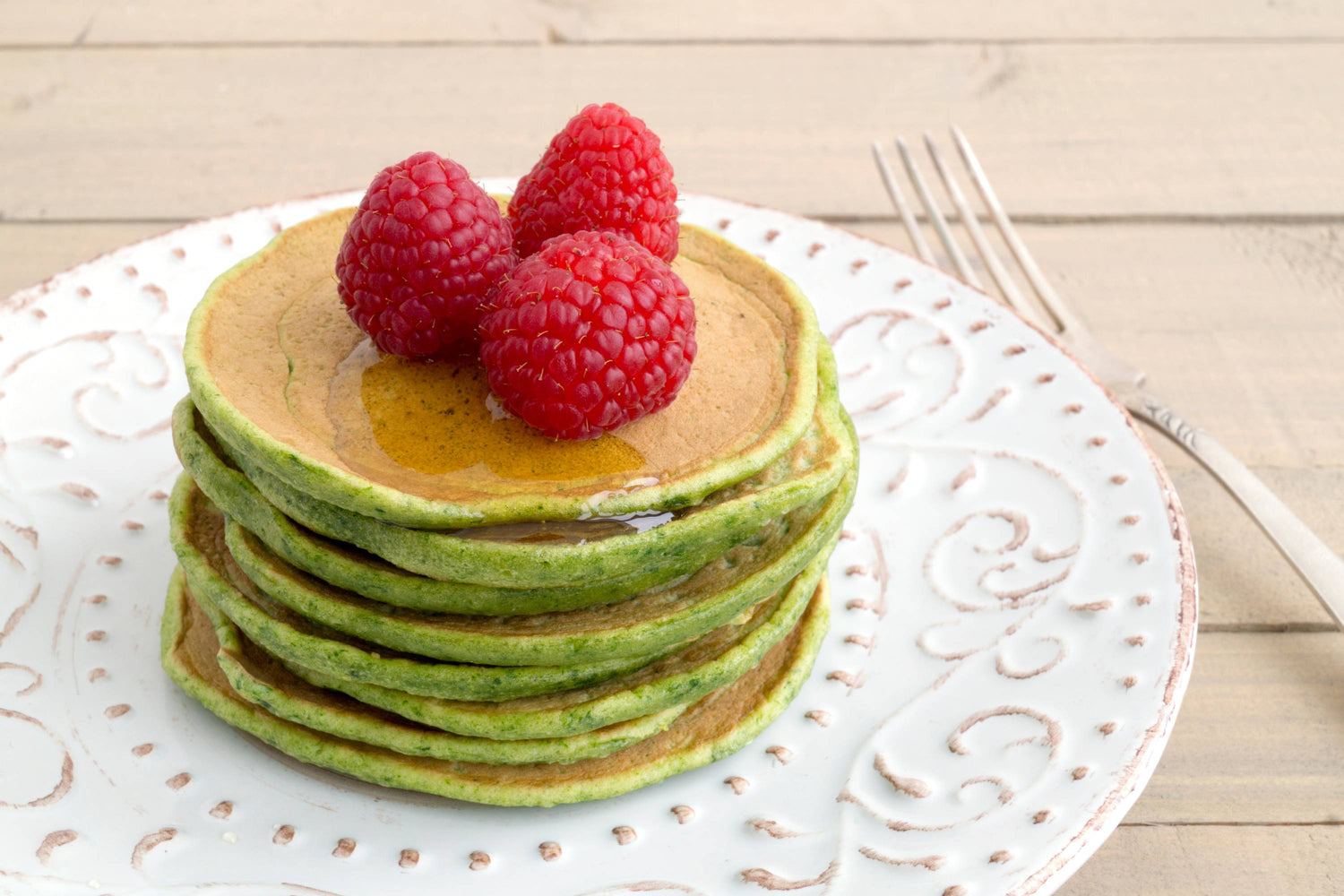 Matcha Pfannkuchen