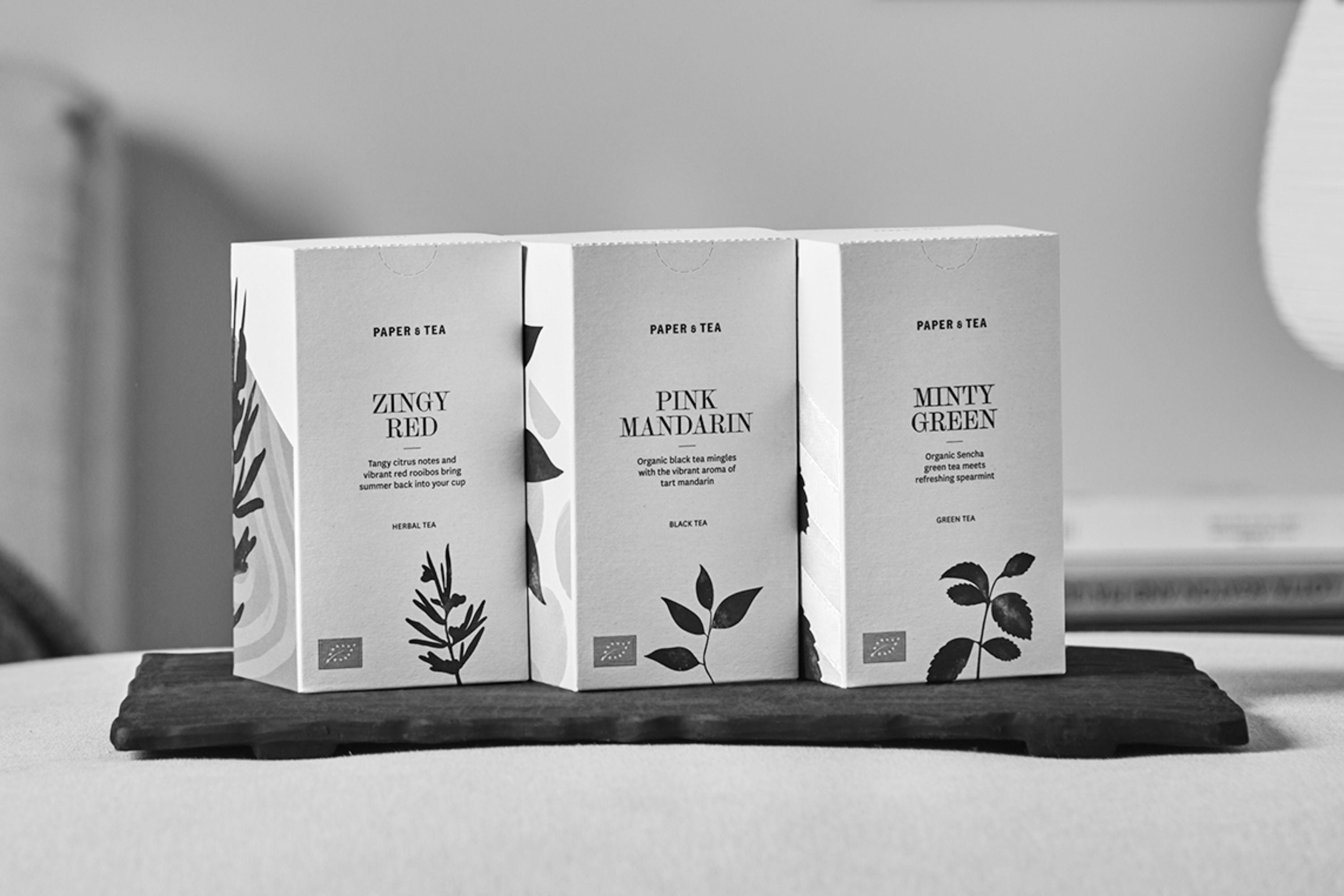 Verpackung der drei neuen Sorten aus der P&T Color Collection