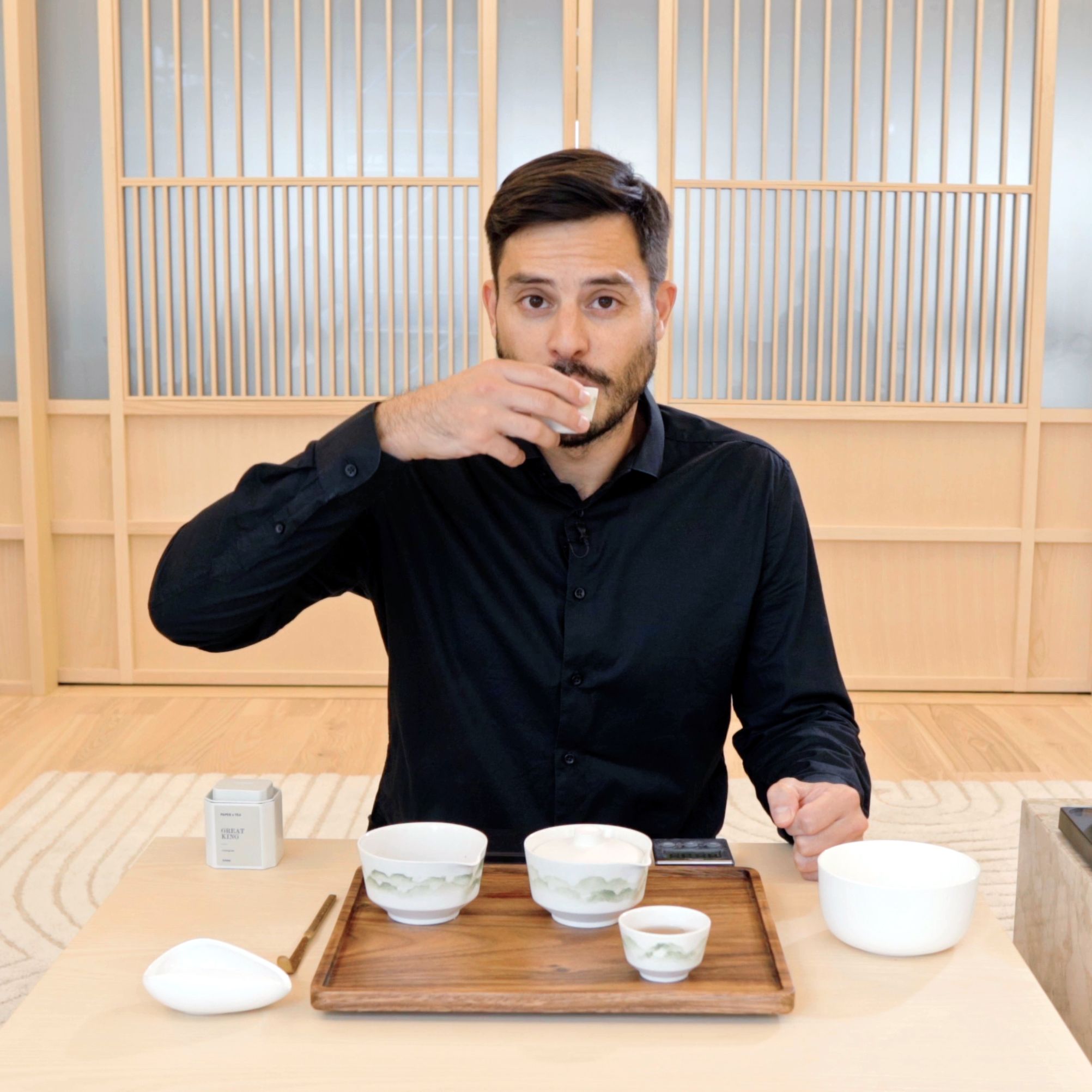 Tea Tasting im PAPER & TEA Headquarter