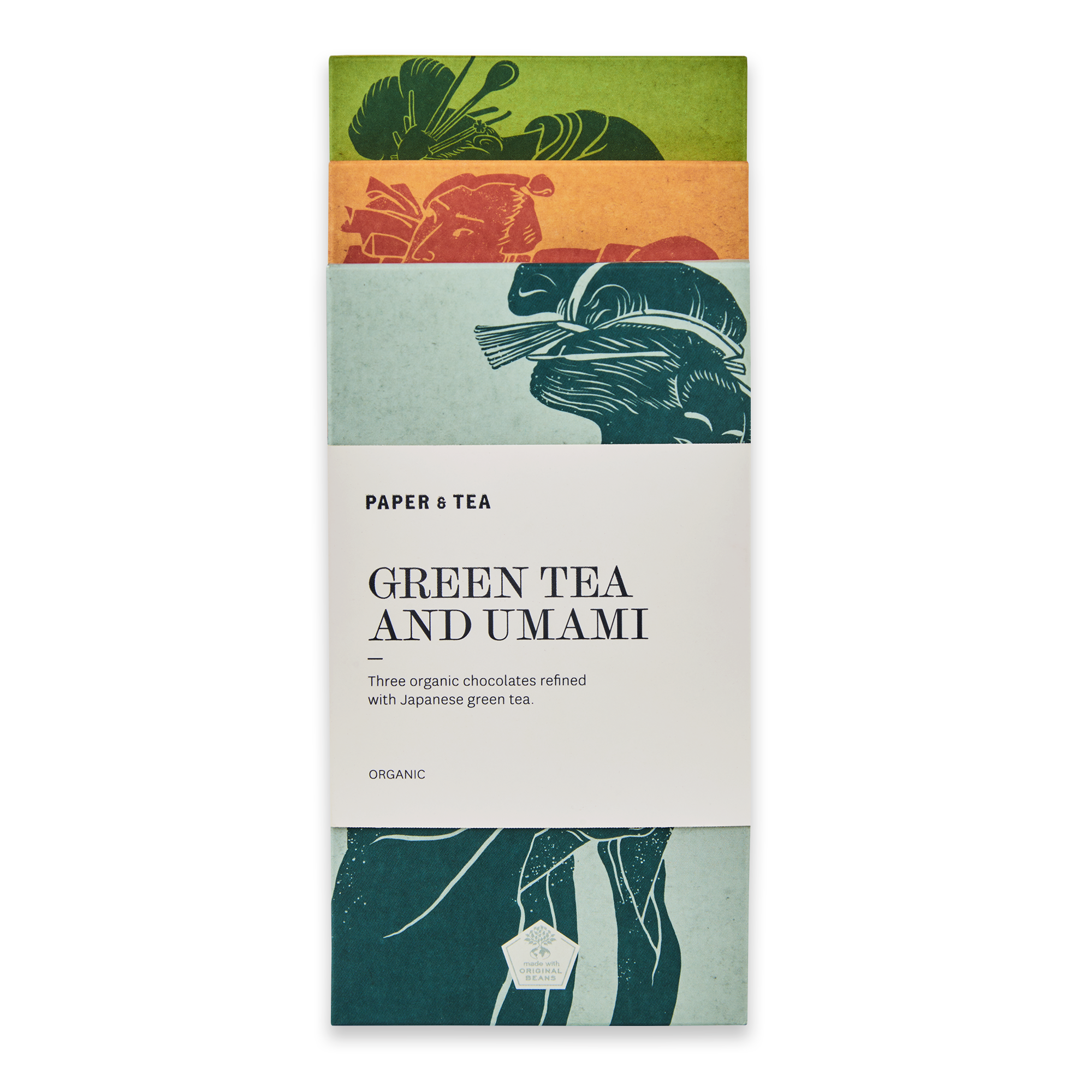 Schokolade Chocolate Bundle Green Tea & Umami