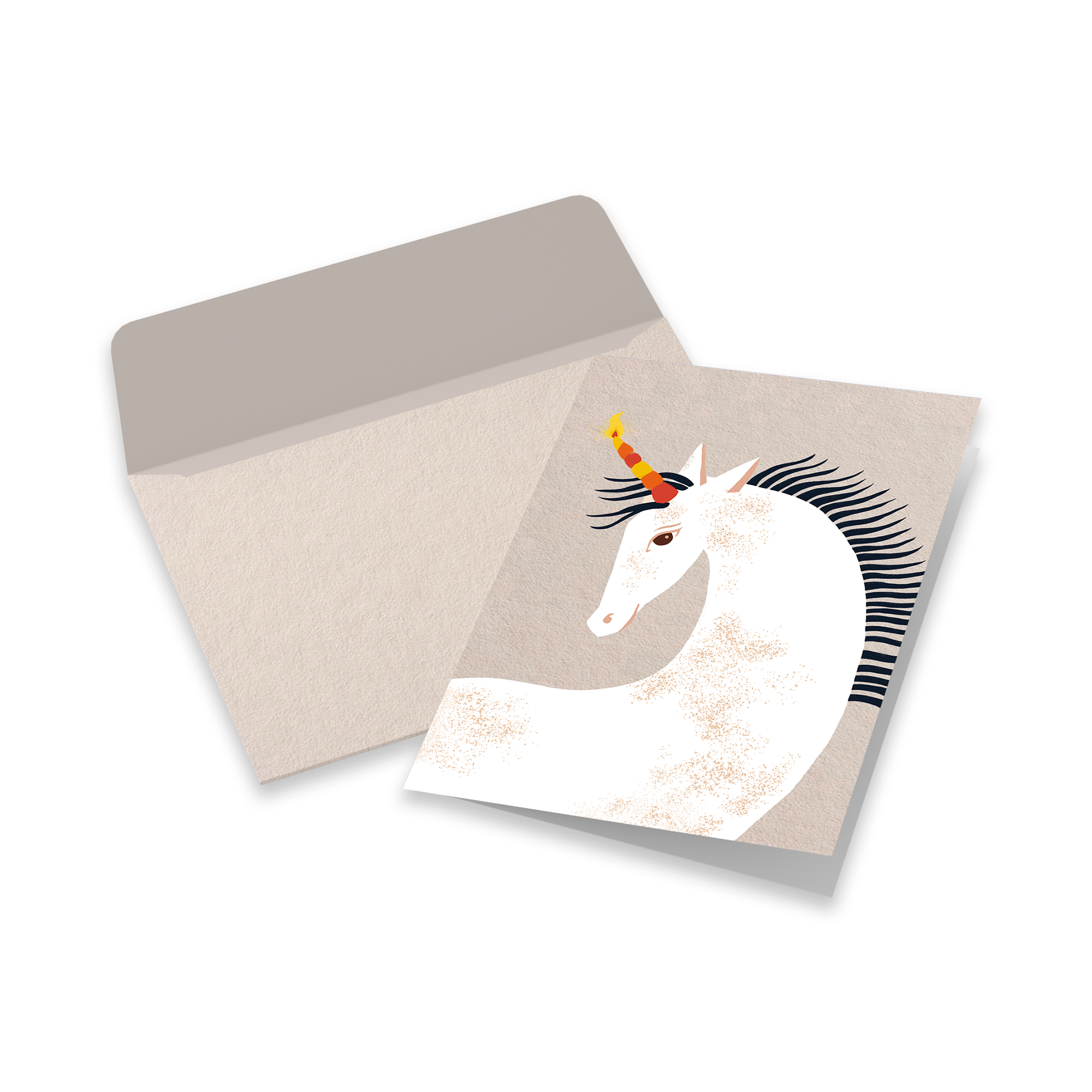 Gruß- & Geburtstagskarte Greeting Card Unicorn