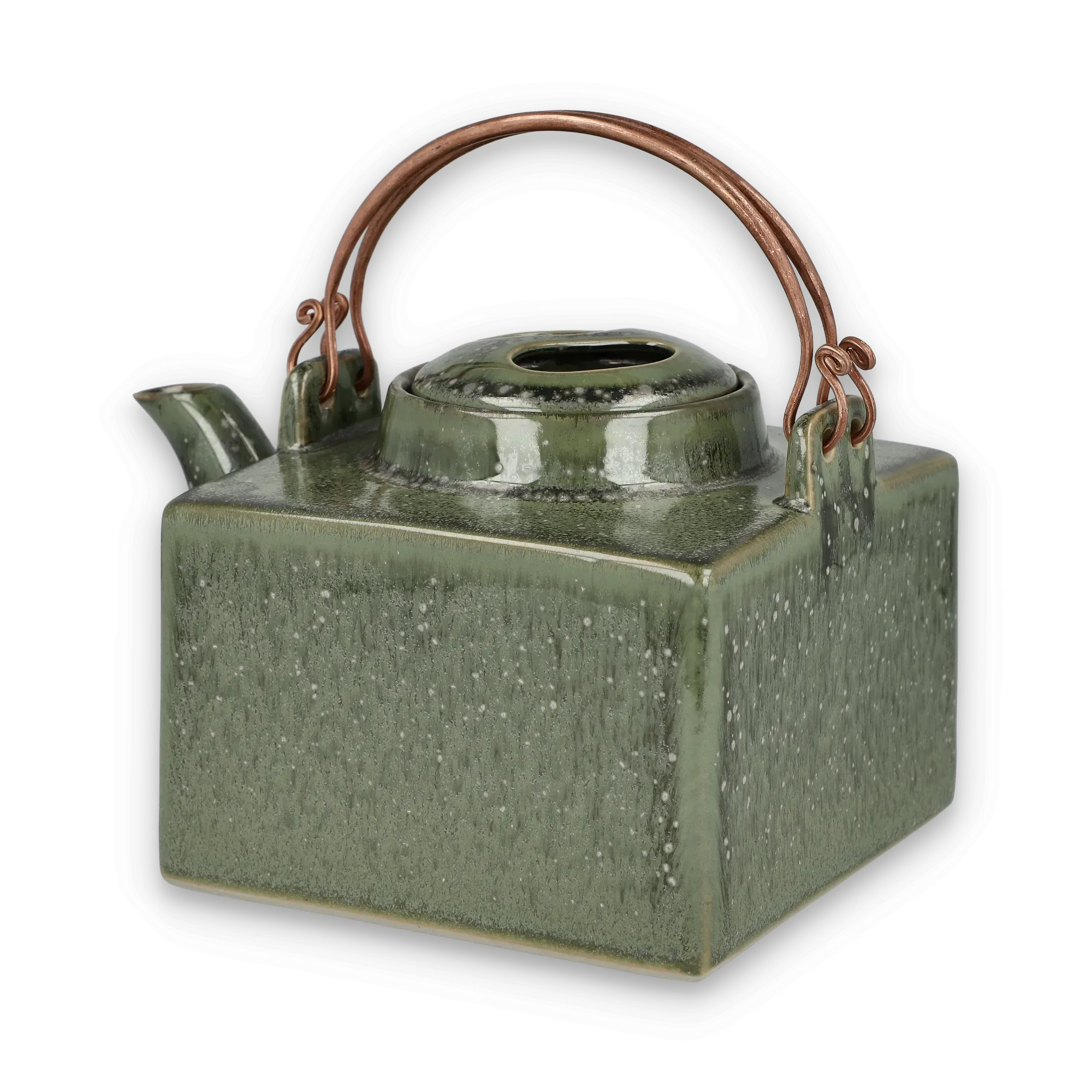 Teekanne Jade Square Teapot