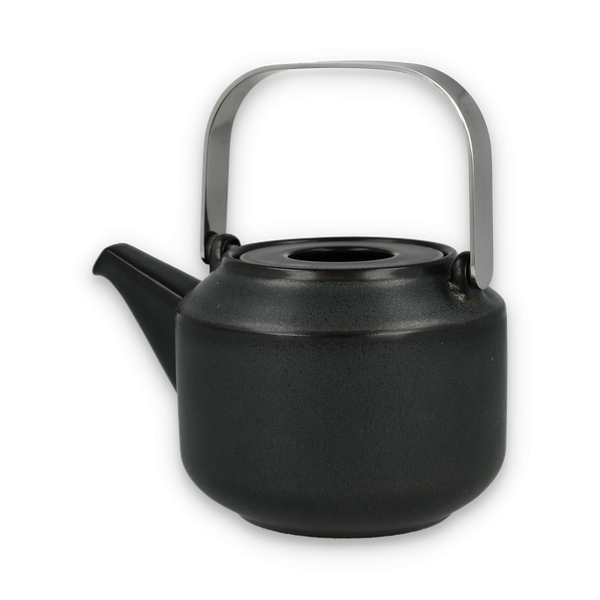 LEAVES TO TEA TEAPOT DARK GREEN